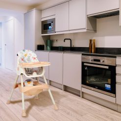 Alternative view of Juju Eat&Smile összecsukható 2 az 1-ben etetőszék, Birds