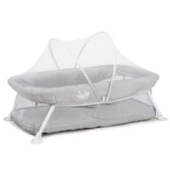 Juju Little Dreamy hordozható kiságy, szürke