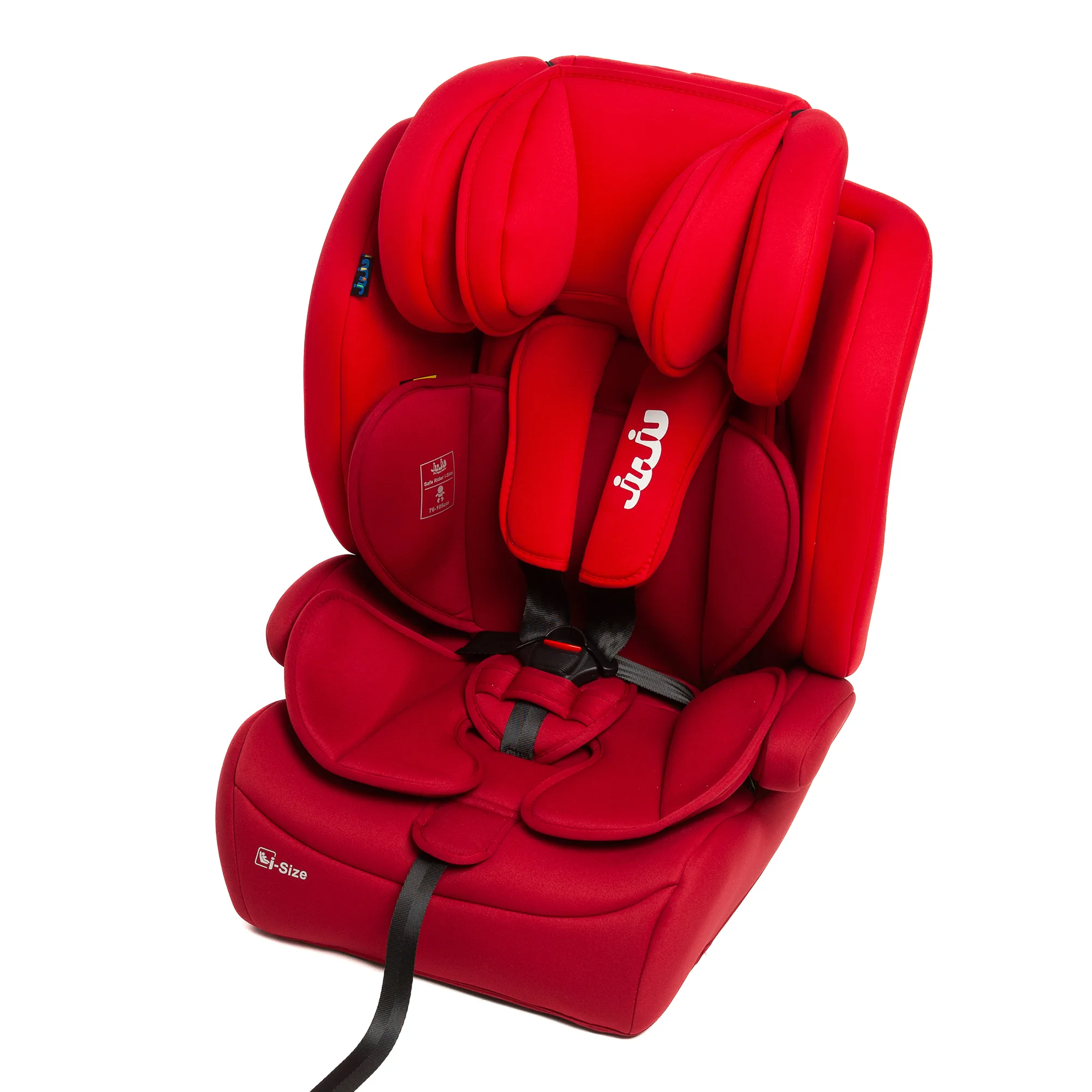 Juju Safe Rider i-Size Autós gyerekülés, élénkvörös - Image 9