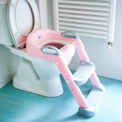 Alternative view of Juju Solo Steps gyermek WC-csökkentő, rózsaszín